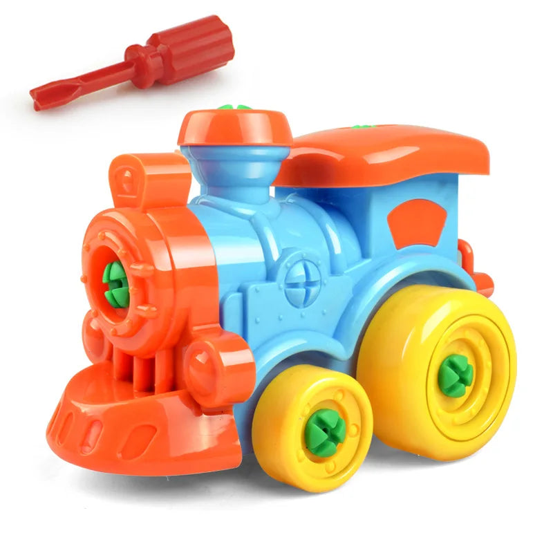 DIY Fahrzeug-Bauset für Kinder - Spielzeugauto zum Schrauben und Zusammenbauen