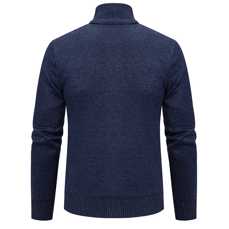 Herren Strickjacke mit Reissverschluss