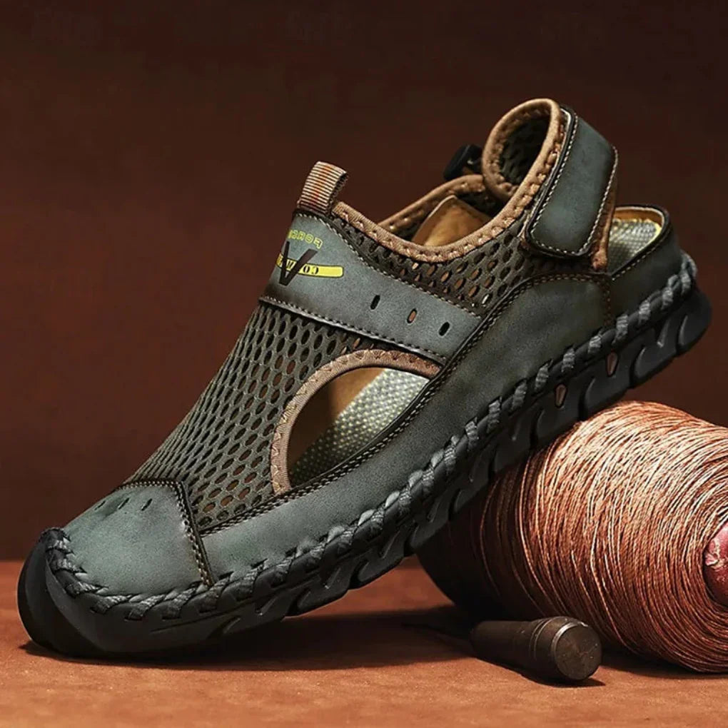 Fischer-Sandalen aus Mesh für Herren