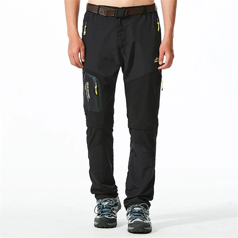 Schnelltrocknende Herren-Outdoorhose mit abzippbaren Beinen