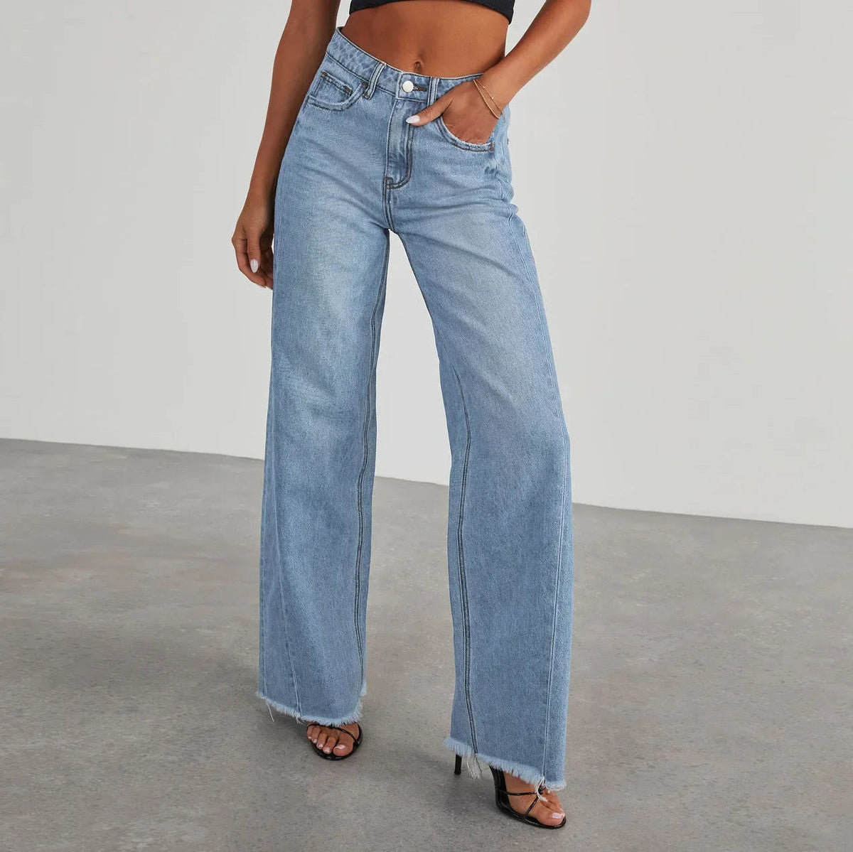 Damenjeans | Weite Jeans für Freizeit- und City-Outfits