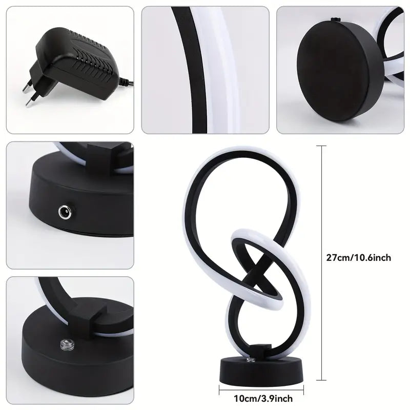 Stilvolle, dimmbare Lampe