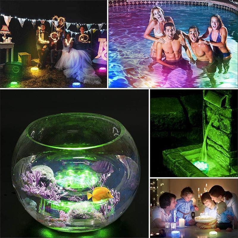 Wasserdichte LED-Lampe mit magnetischer Befestigung und Fernbedienung