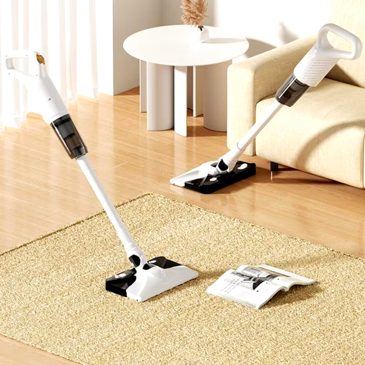 2-in-1 kabelloser Staubsauger und Wischmopp
