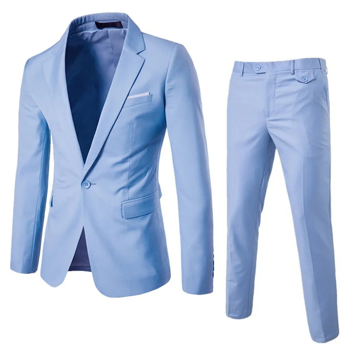 2-teiliges elegantes Herren-Business-Anzugset