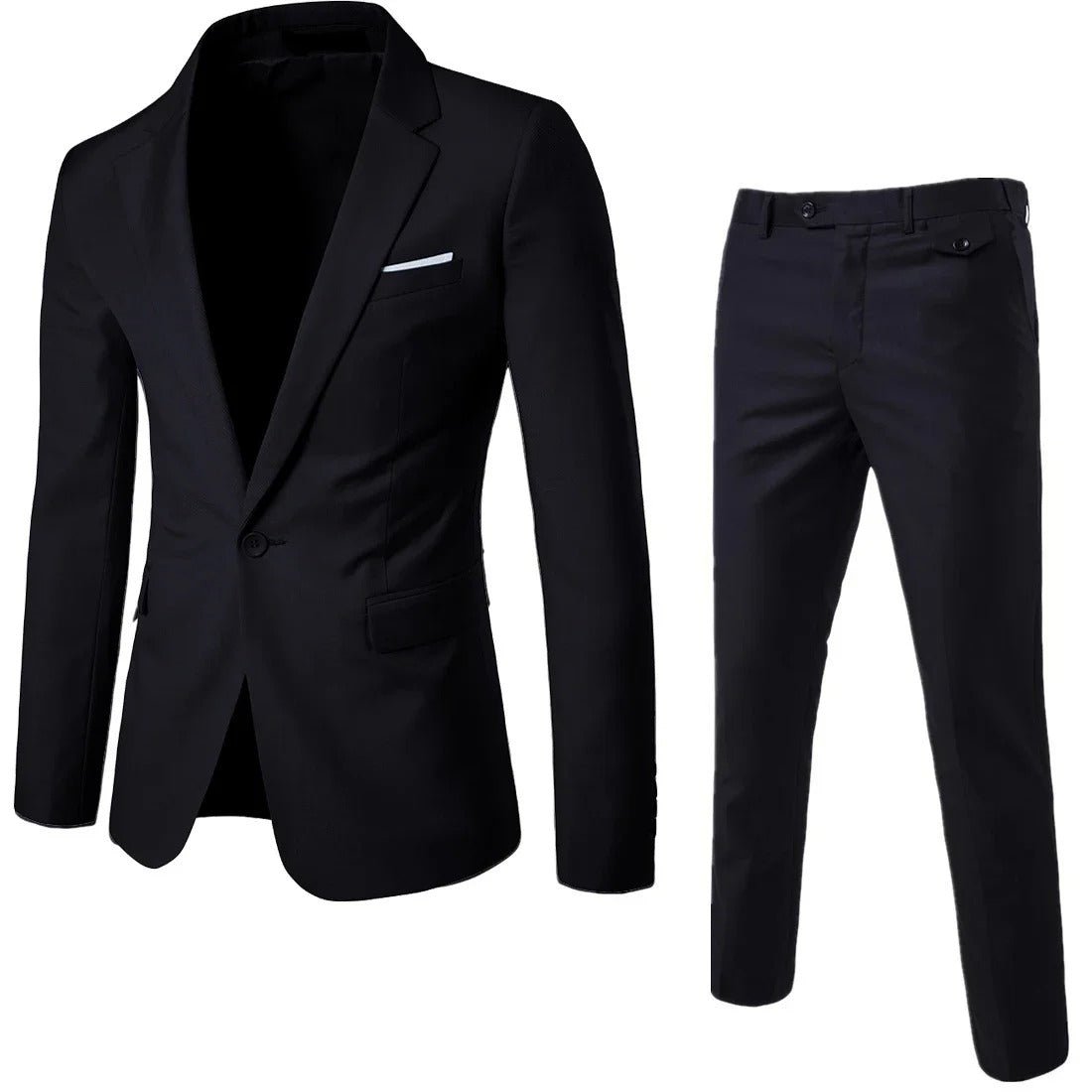 2-teiliges elegantes Herren-Business-Anzugset