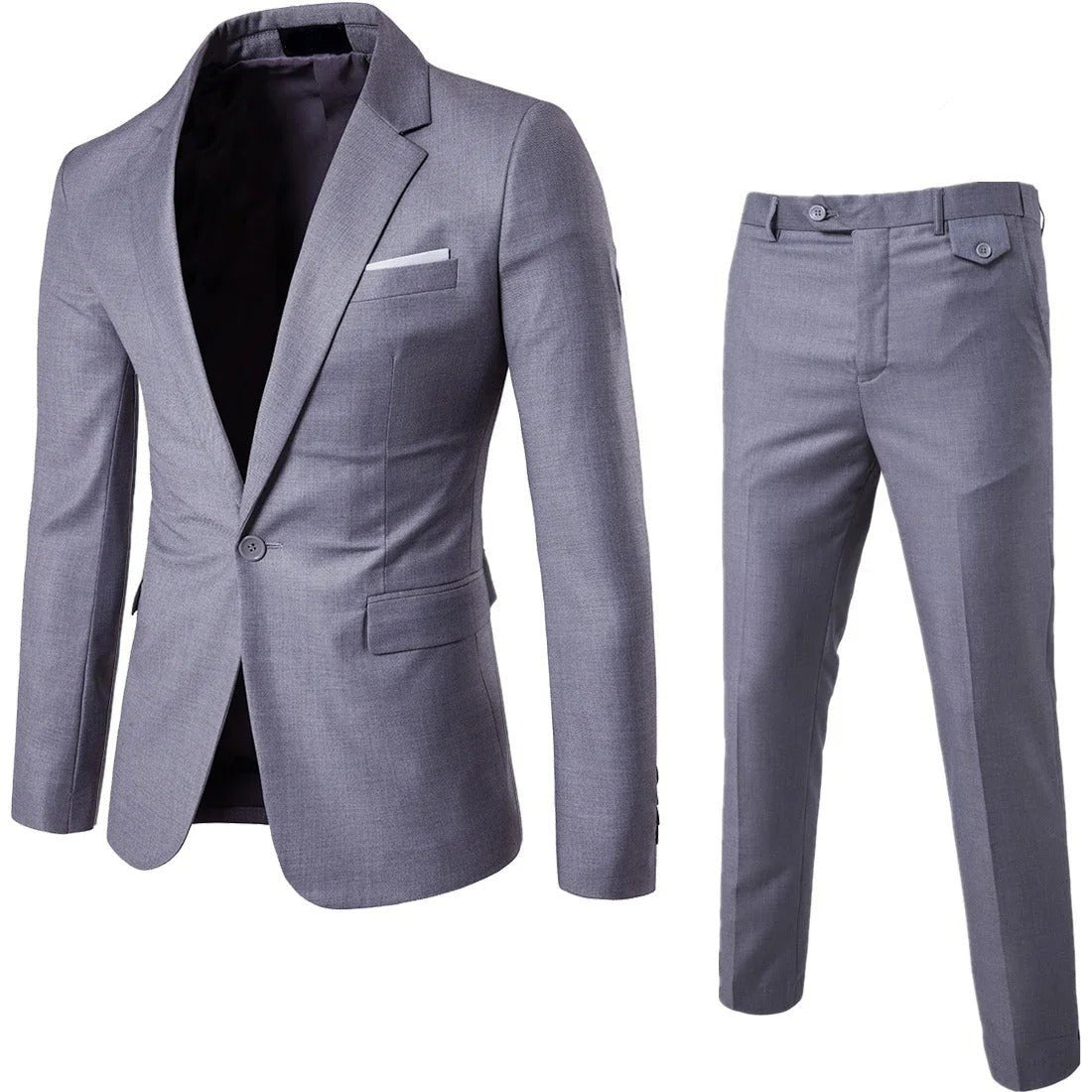 2-teiliges elegantes Herren-Business-Anzugset