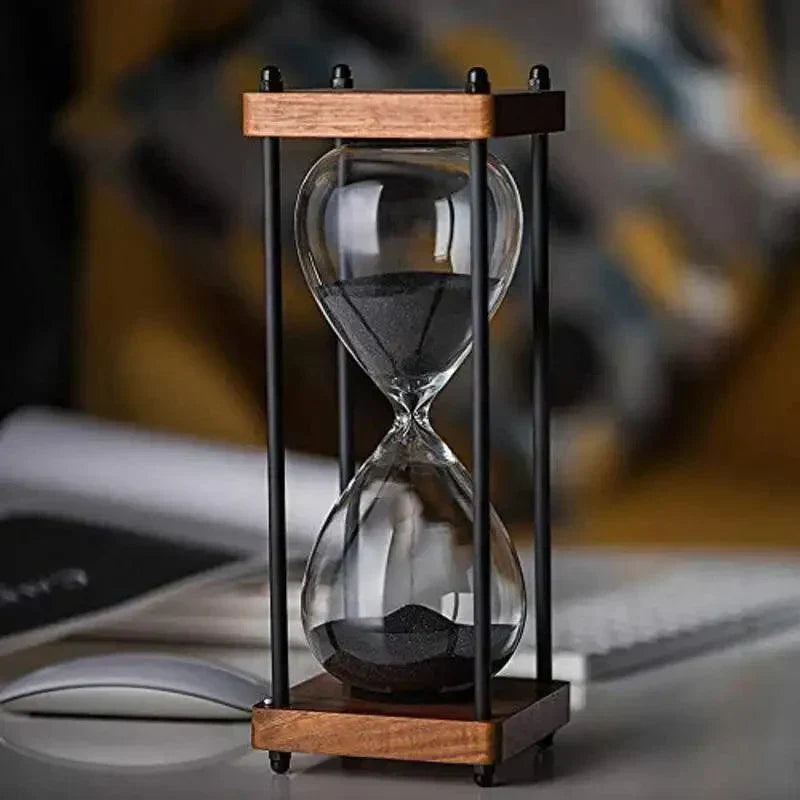 60-Minuten-Sanduhr – elegante Sanduhr für Zeitmanagement und Dekoration