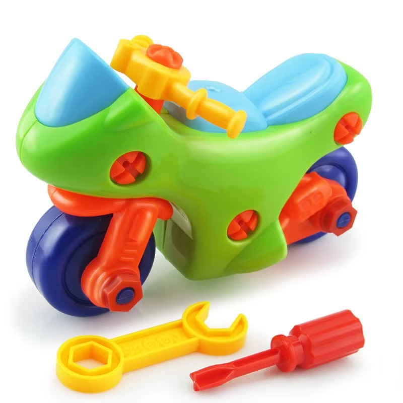 DIY Fahrzeug-Bauset für Kinder - Spielzeugauto zum Schrauben und Zusammenbauen