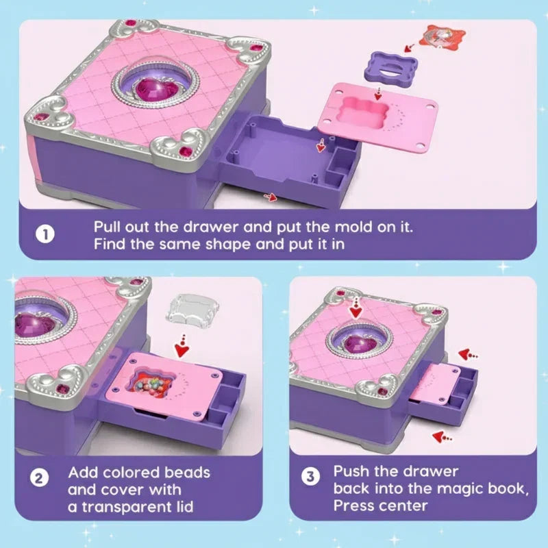 DIY 3D-Sticker- und Schmuckherstellungsset für Kinder