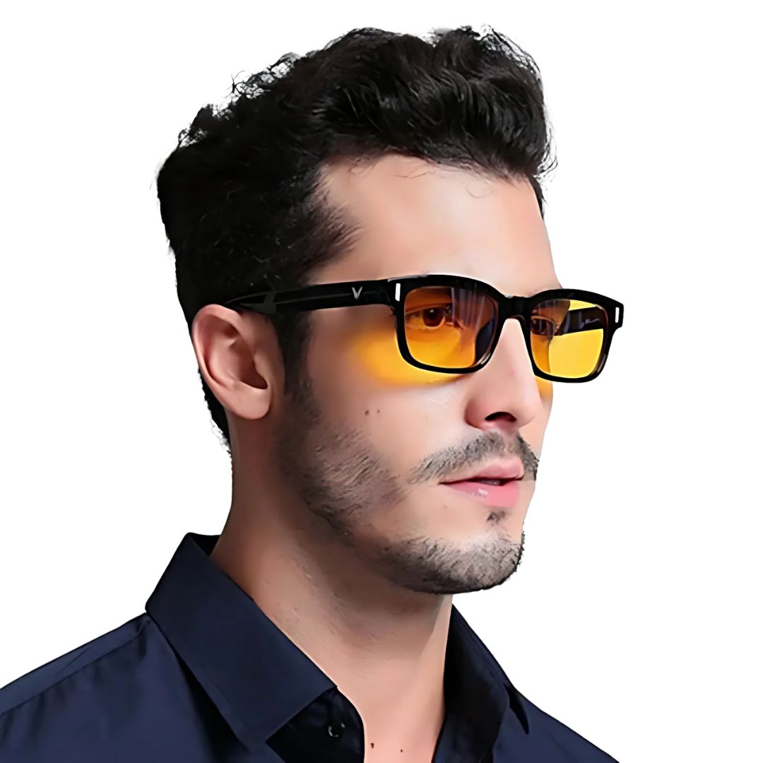 Blaulichtfilter-Bildschirmbrille mit UV-Schutz – reduziert Augenbelastung, verbessert die Schlafqualität und lindert Augenmüdigkeit