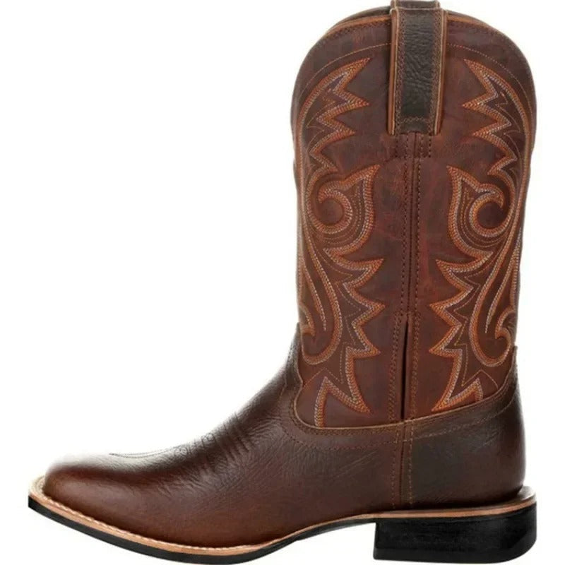 Cowboystiefel für Herren aus Leder