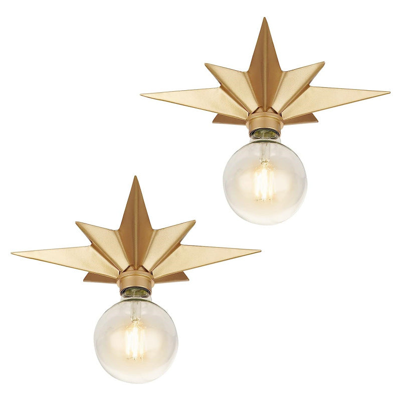 Sternförmige LED-Deckenlampe