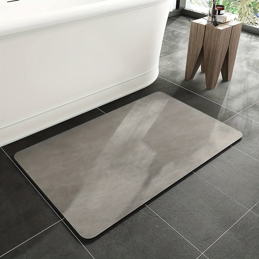 Rutschfeste Diatomit-Badematte, schnell trocknend, 40 x 60 cm – Sicherheit und Komfort im Badezimmer