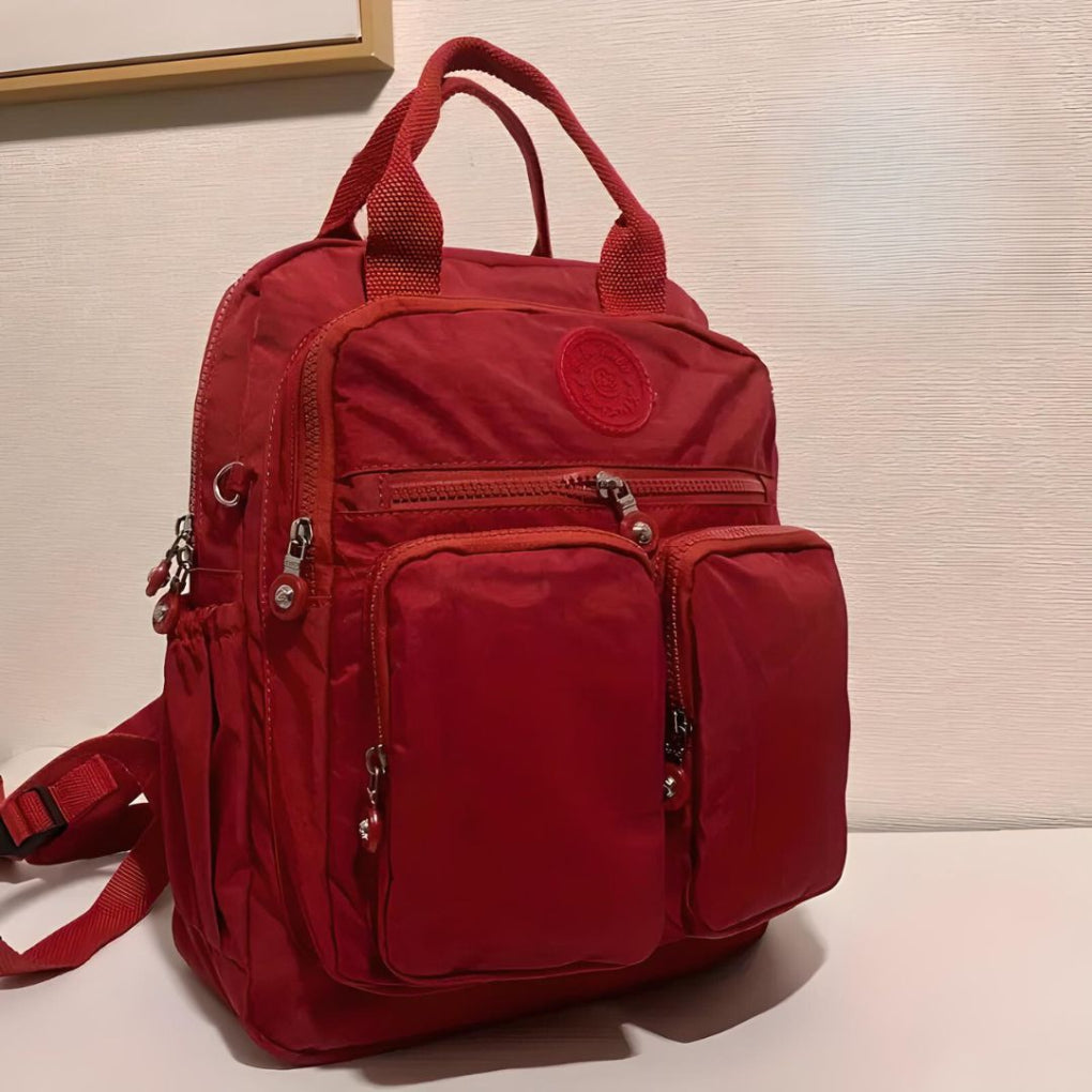 Damen-Rucksack mit mehreren Taschen