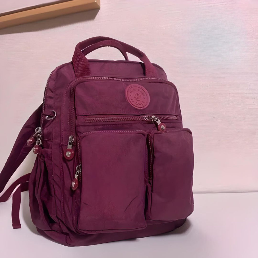 Damen-Rucksack mit mehreren Taschen