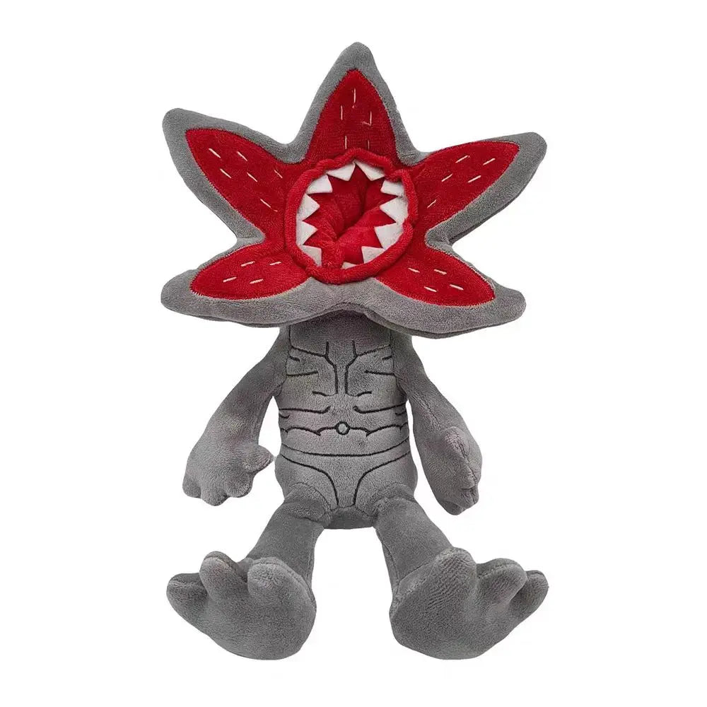 Demogorgon Plüschtier 25 cm – Graues, weiches Monster zu Halloween für Kinder 3