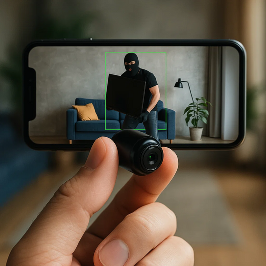 Diskrete kabellose Überwachungskamera mit 1080P HD-Auflösung und Tonaufnahme