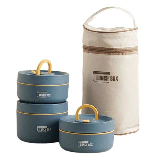Doppelwandige, isolierte Lunchbox für langanhaltendes Warmhalten