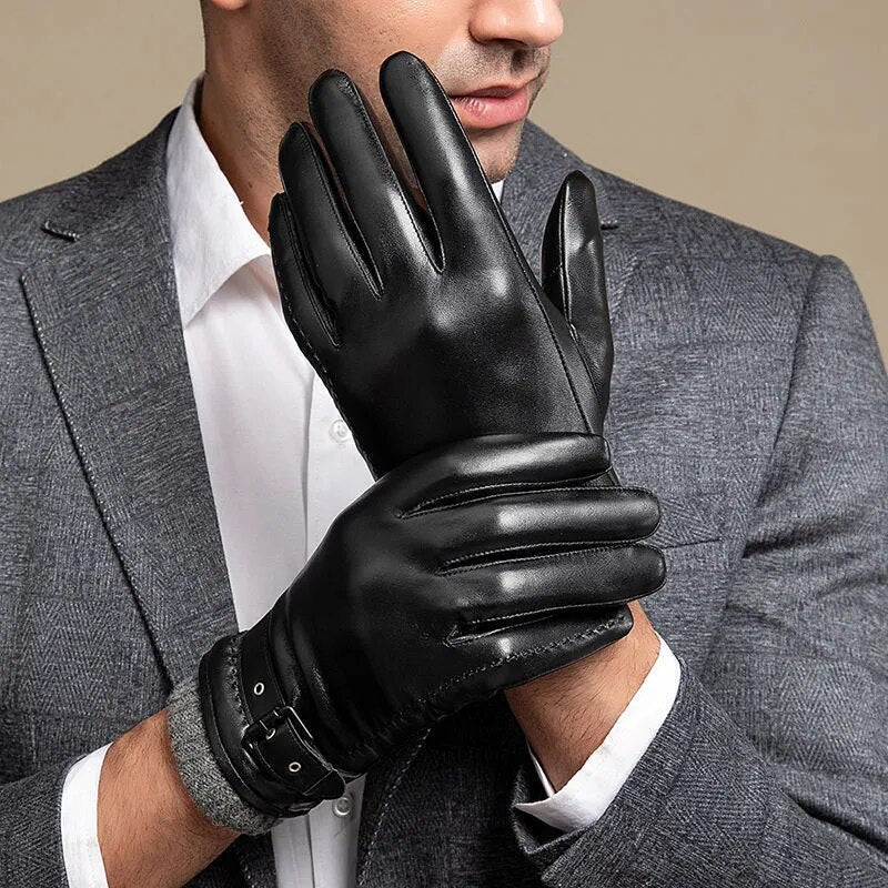Elegante Herrenhandschuhe mit Touchscreen-Funktion