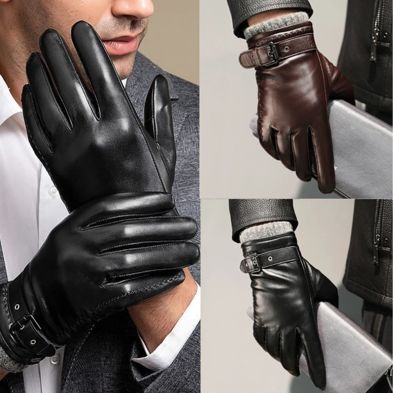 Elegante Herrenhandschuhe mit Touchscreen-Funktion