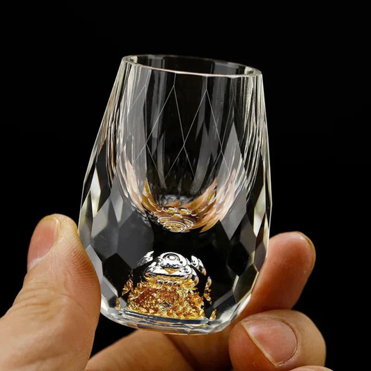 Elegantes Kristall Schnapsgläser Set