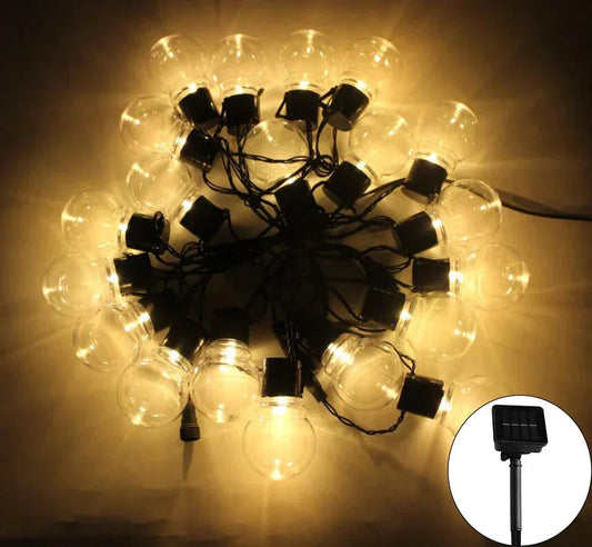 Elegante LED-Lichterkette für den Aussenbereich