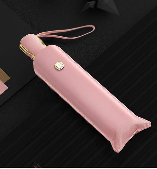 Eleganter Sonnenschirm mit UV-Schutz, leicht und tragbar, winddicht, mit automatischer Öffnung, schnell trocknend