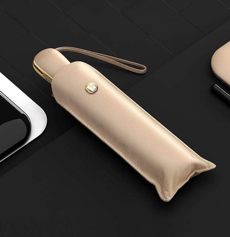 Eleganter Sonnenschirm mit UV-Schutz, leicht und tragbar, winddicht, mit automatischer Öffnung, schnell trocknend