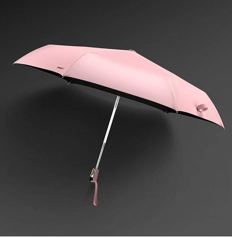 Eleganter Sonnenschirm mit UV-Schutz, leicht und tragbar, winddicht, mit automatischer Öffnung, schnell trocknend