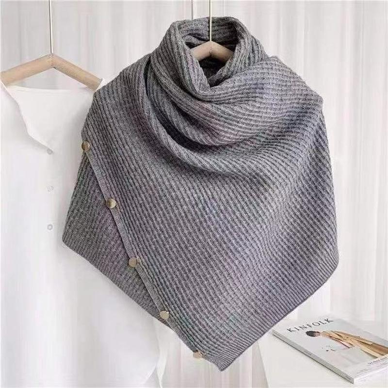 Eleganter Damenschal - Einfarbiges Design