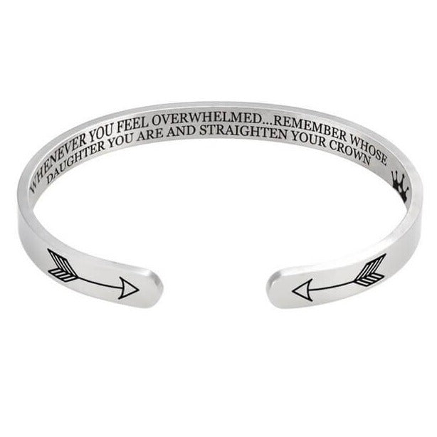 Erinnere dich, wessen Tochter du bist, und richte deine Krone | Armband
