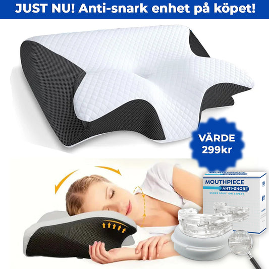 Ergonomisches und bequemes orthopädisches Nackenkissen