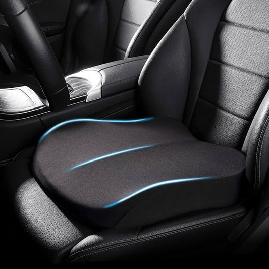 Ergonomisches Autositzkissen für bessere Sicht und Komfort