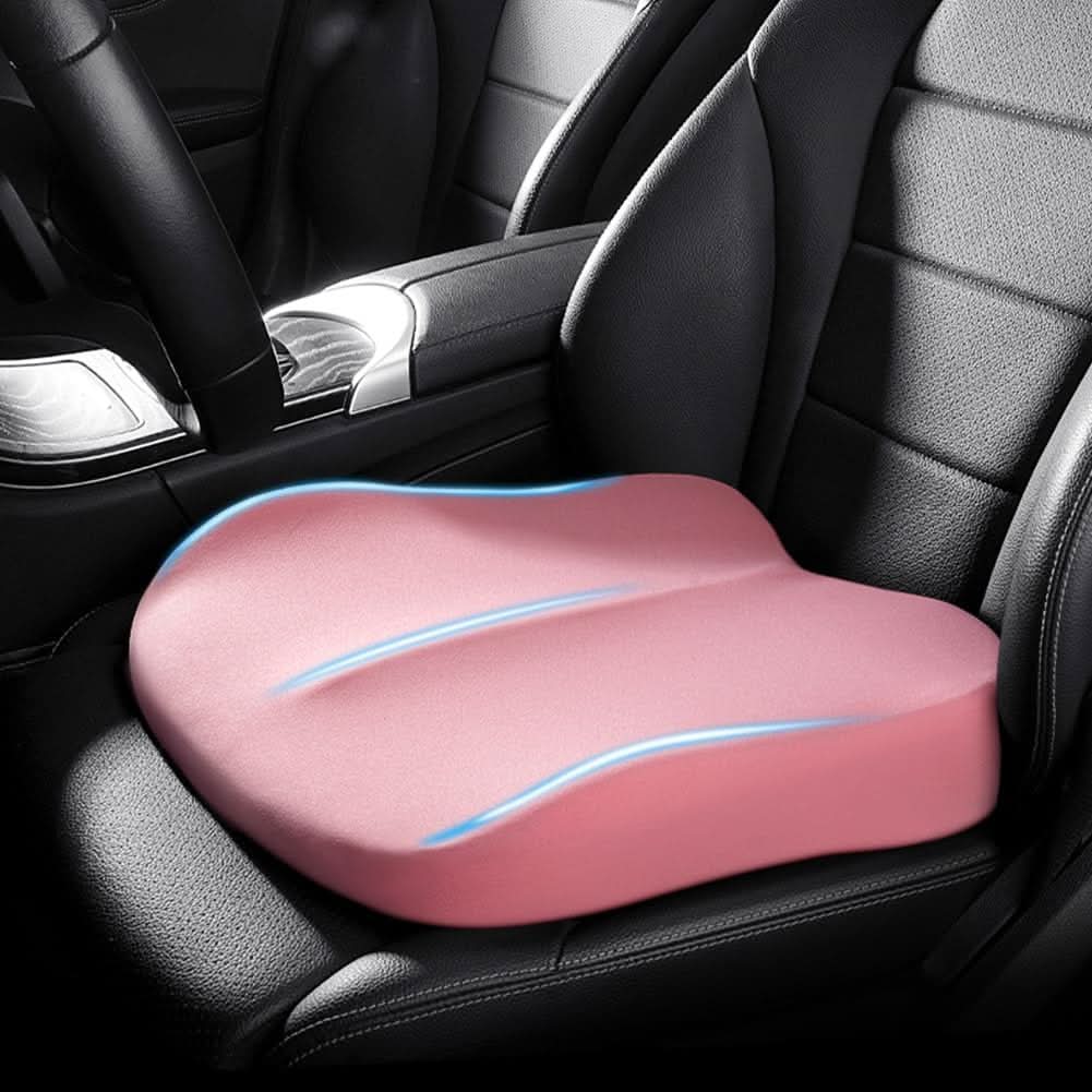 Ergonomisches Autositzkissen für bessere Sicht und Komfort