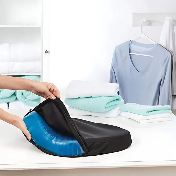 Ergonomisches Gel-Sitzkissen zur Linderung von Rücken- und Steissbeinschmerzen