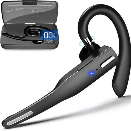 Bluetooth 5.1 Ohrbügel-Headset für Herren mit Dual-Mikrofon