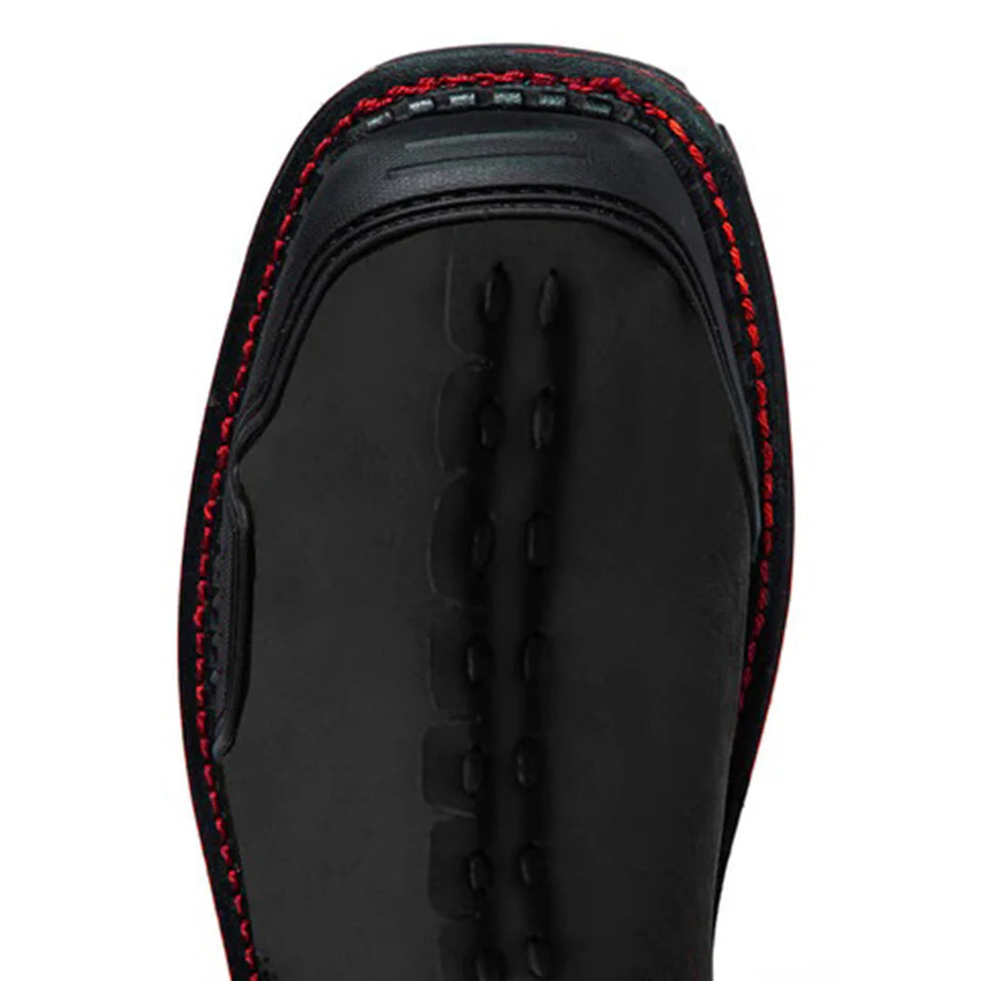 Herren-Stiefeletten mit Totenkopf-Verzierung