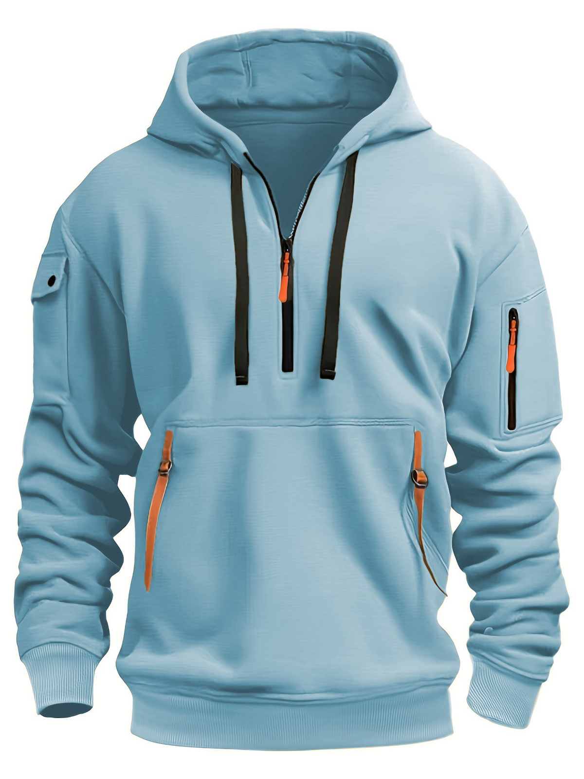 Herren Zip-Hoodie – Lässige Outdoor-Sweatjacke