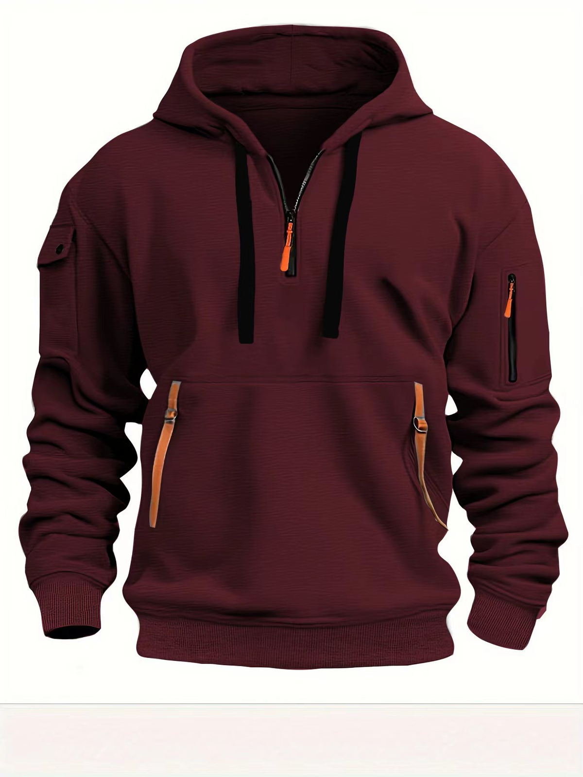 Herren Zip-Hoodie – Lässige Outdoor-Sweatjacke