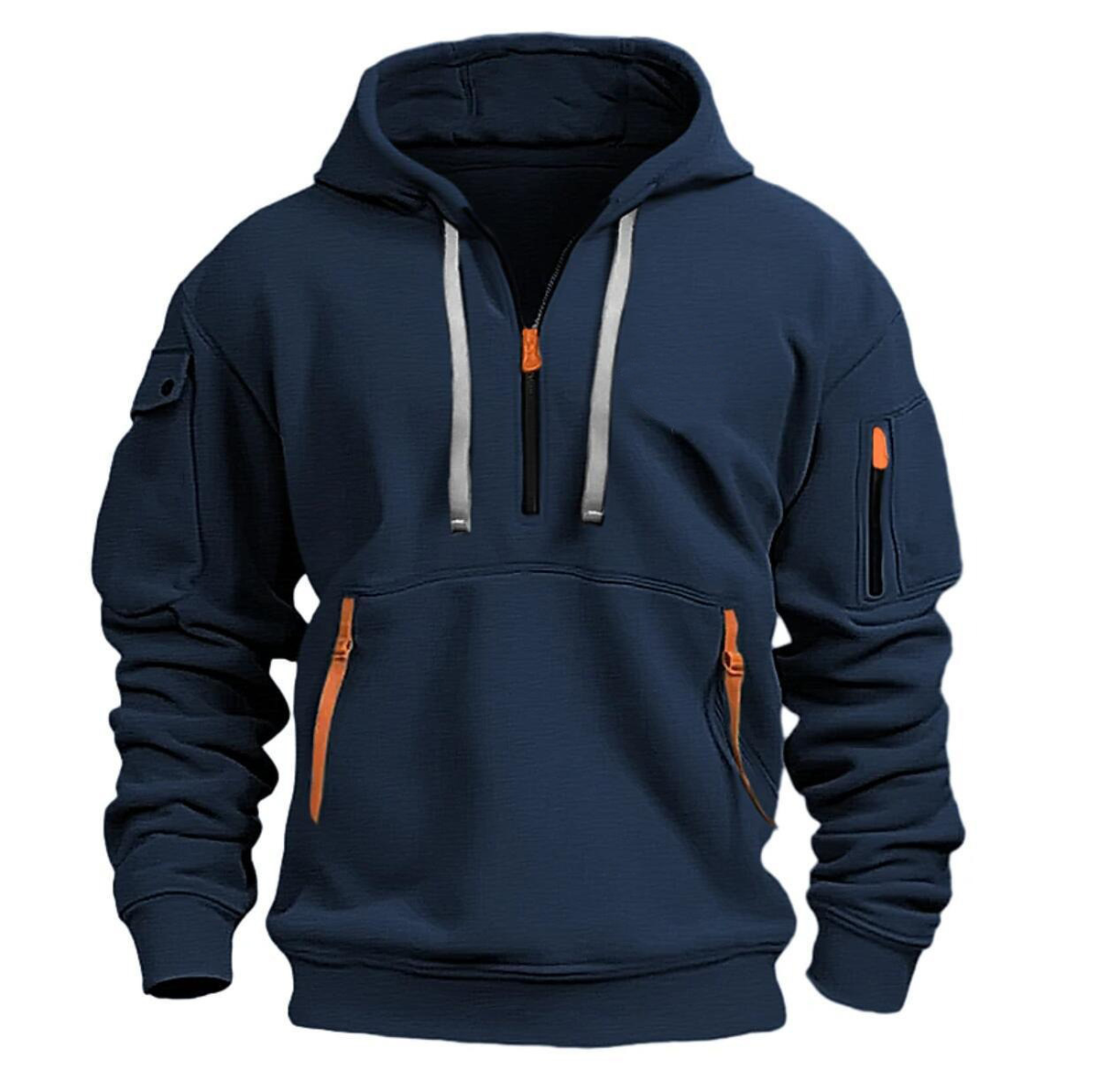 Herren Zip-Hoodie – Lässige Outdoor-Sweatjacke