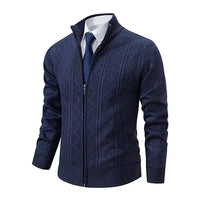 Herren Strickjacke mit Reissverschluss