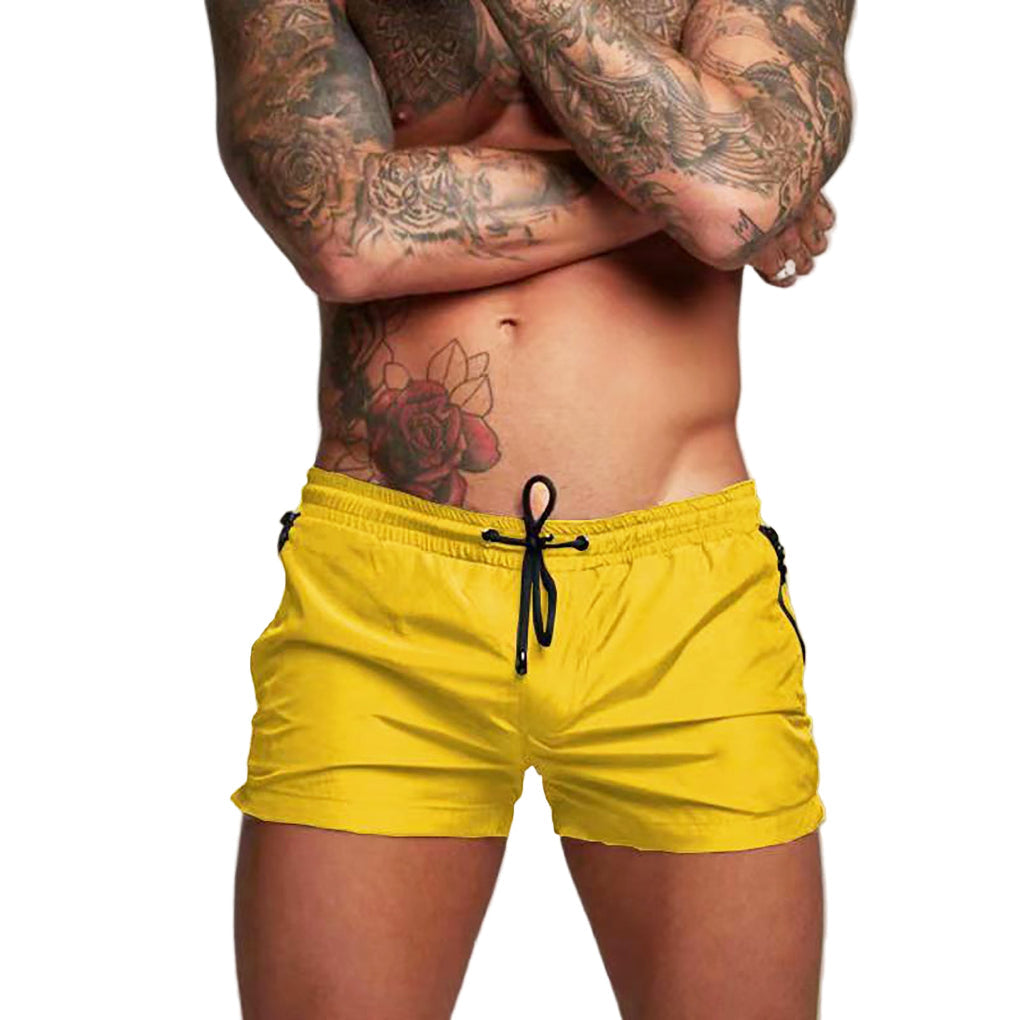 Herren-Badehose mit Kordelzug am Bund