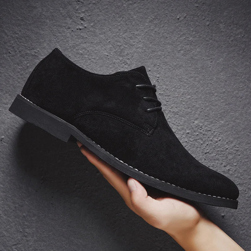 Herren Schnür-Oxford-Schuhe im eleganten Stil