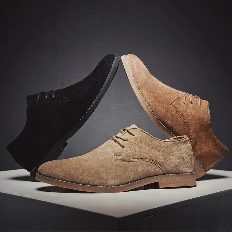 Herren Schnür-Oxford-Schuhe im eleganten Stil