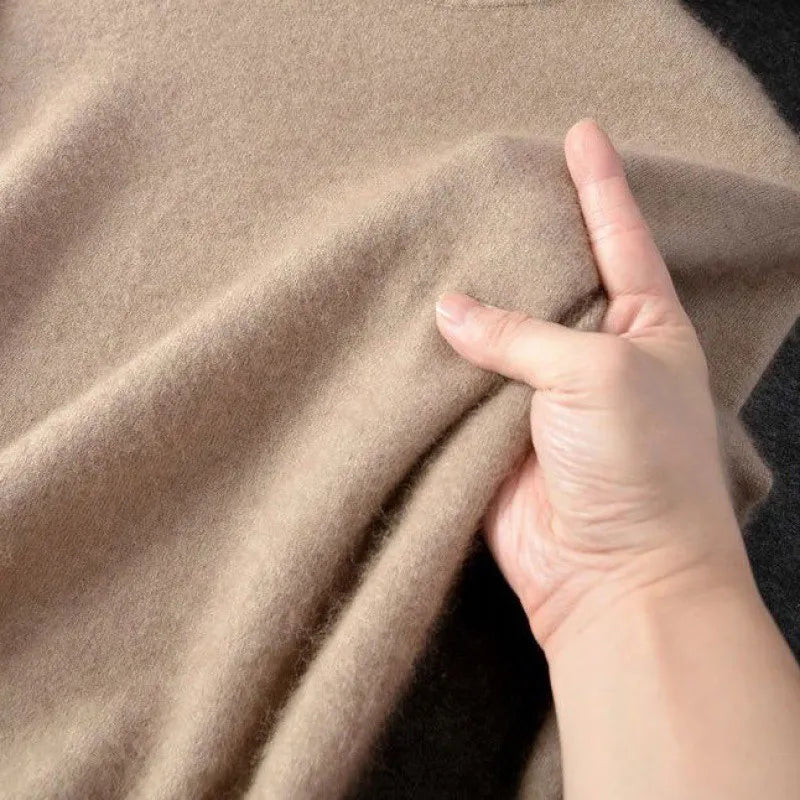Herren-Rollkragenpullover aus 100% reinem Kaschmir