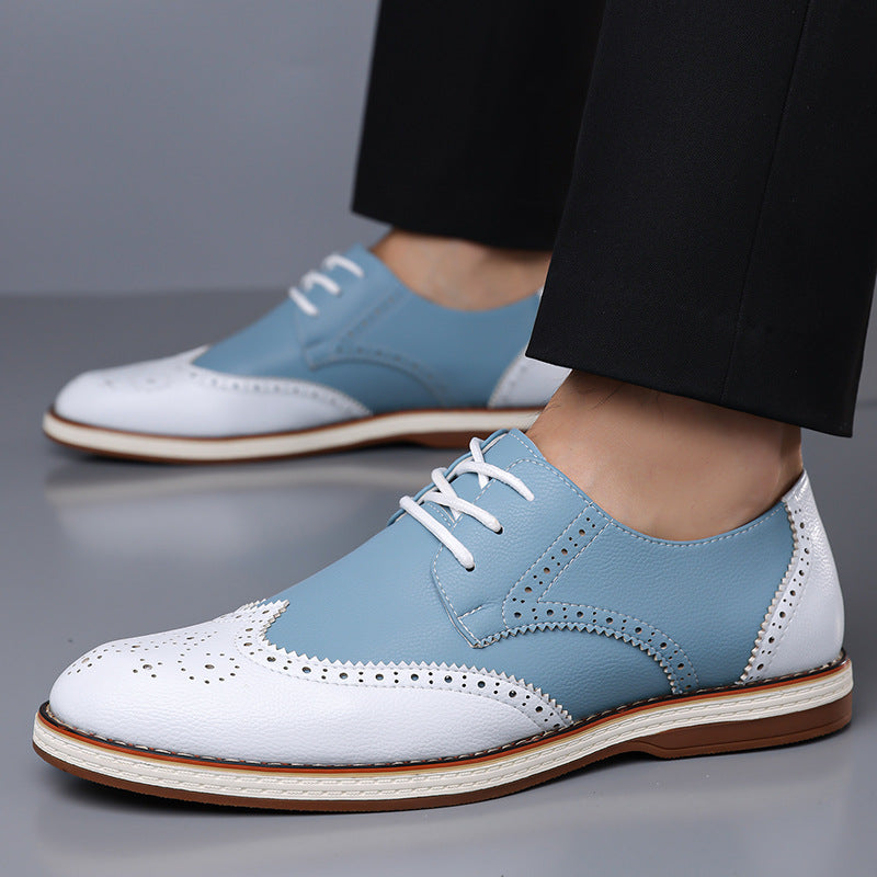 Klassischer eleganter Brogue-Schuh für Herren