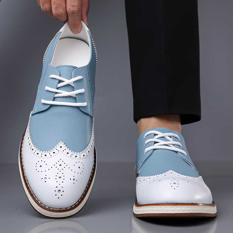 Klassischer eleganter Brogue-Schuh für Herren