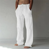 Lockere Herrenhose mit Seitentaschen