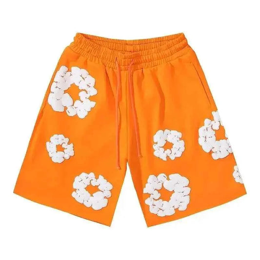 Herren Sommer Shorts mit Blumenmuster – mutiger Streetwear-Stil